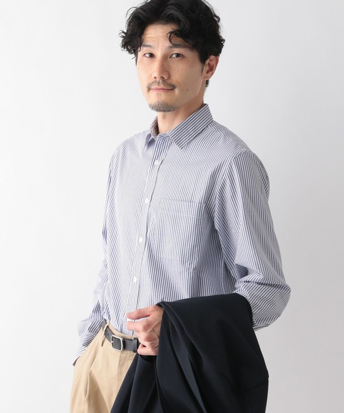GLOBAL WORK(グローバルワーク)の「オテラクシャツ/ 128577(シャツ/ブラウス・メンズ・ネイビー/オフホワイト/サックスブルー・SMALL/MEDIUM/LARGE/X-LARGE)」の10枚目の写真