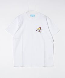 TREAL/トゥリール ワンポイント刺繍 レギュラーサイズTシャツ MOTR24SL002