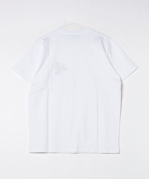 ムラサキスポーツ(ムラサキスポーツ)の「TREAL/トゥリール ワンポイント刺繍 レギュラーサイズTシャツ MOTR24SL002(Tシャツ/カットソー・レディース・ベージュ/チャコール/ホワイト・M/L)」の4枚目の写真