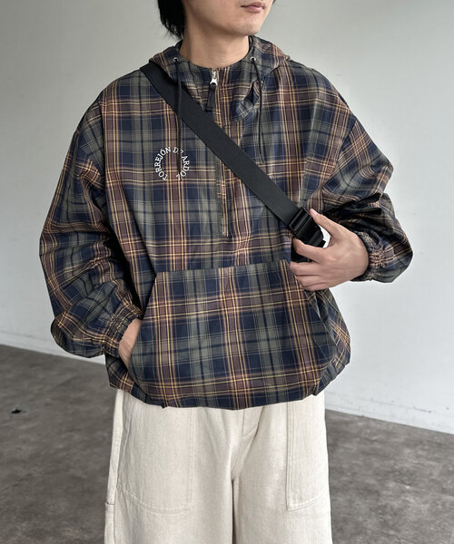 CPCM（シーピーシーエム）の「チェックアノラックパーカー（シャツ/ブラウス・レディース・カーキ/グリーン・FREE）」の21枚目の写真