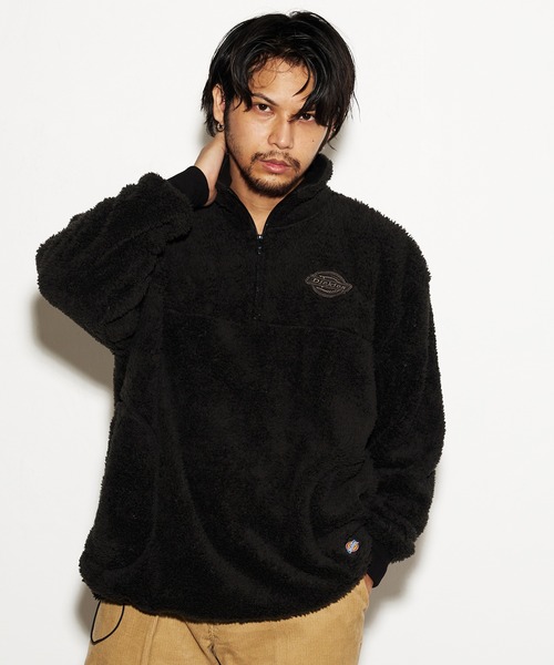 Dickies FLEECE HALFZIP PULLOVER/フリース素材/ジャケット