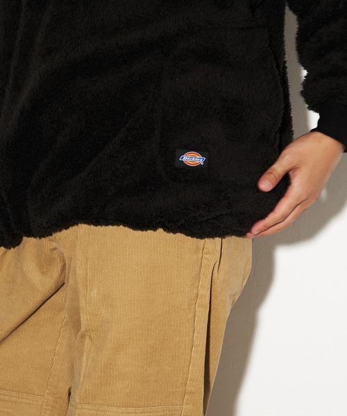Dickies（ディッキーズ）の「Dickies FLEECE HALFZIP PULLOVER / ディッキーズ フリース ハーフジップ プルオーバー（その他アウター・メンズ・ネイビー/オレンジ/オフホワイト/ブラック/オリーブ・M/S/XL/L）」の15枚目の写真