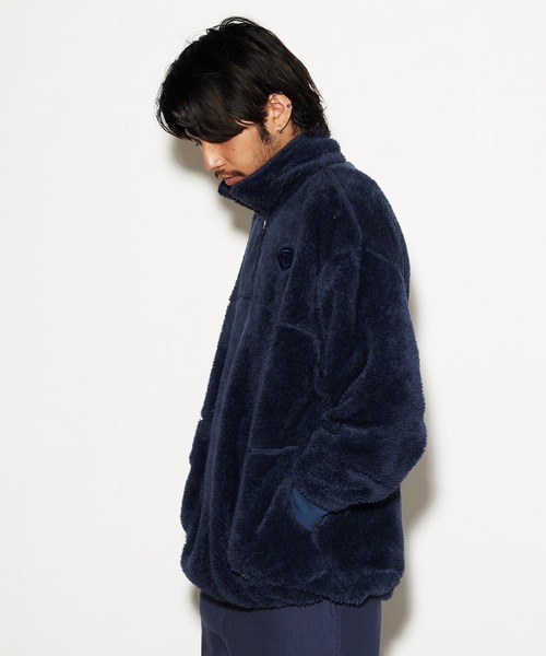 Dickies（ディッキーズ）の「Dickies FLEECE HALFZIP PULLOVER / ディッキーズ フリース ハーフジップ プルオーバー（その他アウター・メンズ・ネイビー/オレンジ/オフホワイト/ブラック/オリーブ・M/S/XL/L）」の18枚目の写真