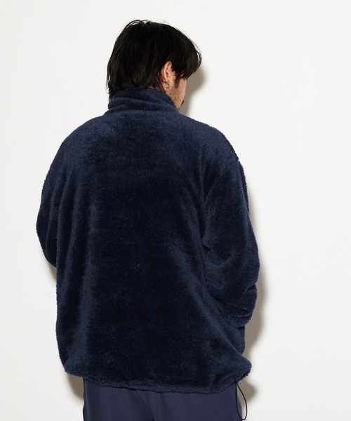 Dickies（ディッキーズ）の「Dickies FLEECE HALFZIP PULLOVER / ディッキーズ フリース ハーフジップ プルオーバー（その他アウター・メンズ・ネイビー/オレンジ/オフホワイト/ブラック/オリーブ・M/S/XL/L）」の19枚目の写真