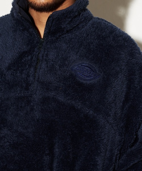 Dickies（ディッキーズ）の「Dickies FLEECE HALFZIP PULLOVER / ディッキーズ フリース ハーフジップ プルオーバー（その他アウター・メンズ・ネイビー/オレンジ/オフホワイト/ブラック/オリーブ・M/S/XL/L）」の20枚目の写真