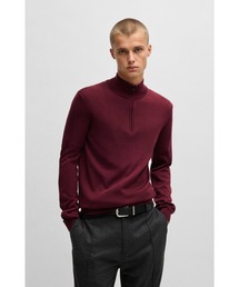 イタリア製 HUGO BOSS(ヒューゴボス)ハイネックセーター【新品】 B398○HUGO BOSS○ヒューゴボス○ニットセーター ハイネック MENS