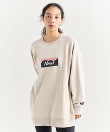 NANGA | ECO HYBRID BOX LOGO SWEATSHIRT/エコハイブリッド ボックスロゴ スウェットシャツ(スウェット)
