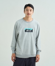 ECO HYBRID BOX LOGO SWEATSHIRT/エコハイブリッド ボックスロゴ スウェットシャツ