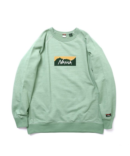 ECO HYBRID BOX LOGO SWEATSHIRT（スウェット）｜NANGA（ナンガ）