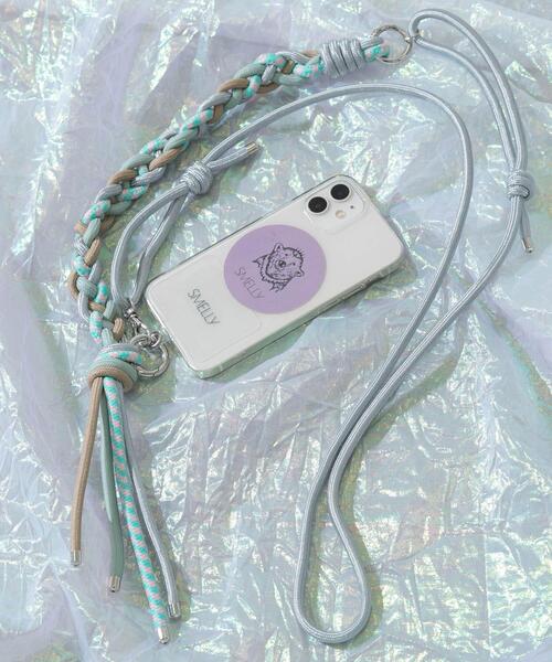 SMELLY（スメリー）の「my Choeae color shoulder（スマホケース/カバー・レディース・グレー/ブラック/ベージュ/モカ・-）」の2枚目の写真