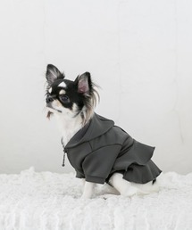 LiFam（リファム）の「バックフレアZIPパーカー（ペットウェア）」