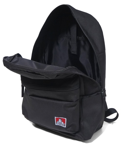 BEN DAVIS（ベンデイビス）の「【BEN DAVIS】SIMPLE DAYPACK（バックパック/リュック・メンズ・グリーン系カモフラージュ/ブラック・FREE）」の5枚目の写真