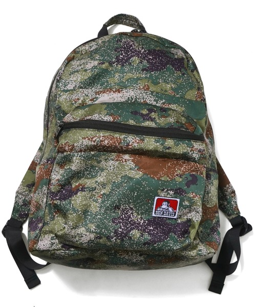 BEN DAVIS（ベンデイビス）の「【BEN DAVIS】SIMPLE DAYPACK（バックパック/リュック・メンズ・グリーン系カモフラージュ/ブラック・FREE）」の6枚目の写真