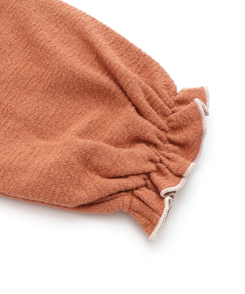 Seraph(セラフ)の「ラッフルカラートップス(Tシャツ/カットソー・キッズ・オフホワイト/ミント/オレンジ・90/100/110/120/80/130/140)」の12枚目の写真