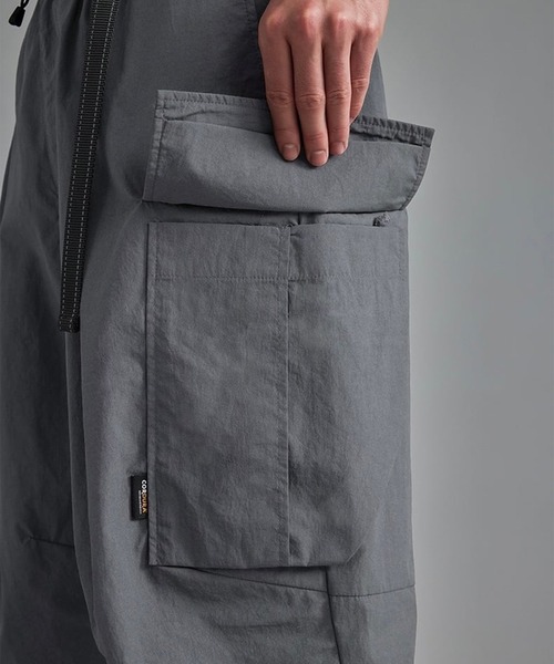 DEFLEXTION(ディフレクション)の「【DEFLEXTION / ディフレクション】Cordura fabric cargo pants / コーデュラファブリック カーゴパンツ(カーゴパンツ・メンズ・ブラック/カーキ/オフホワイト/チャコールグレー・MEDIUM/LARGE)」の8枚目の写真