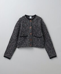 2024年秋冬　6（ROKU）ミックス スラブニット カーディガン 6(ROKU)＞ミックス スラブ ニット カーディガン 24AW - メルカリ