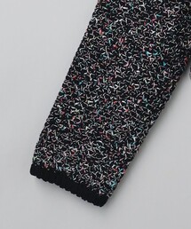 6（ロク）の「＜6(ROKU)＞ミックス スラブ ニット カーディガン