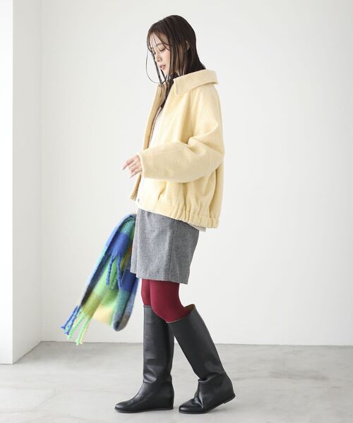 Green　Parks（グリーンパークス）の「RUPIS.インヒールロングブーツ（ブーツ・レディース・ブラック・M/S/L）」の4枚目の写真