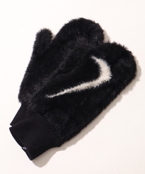 NIKE(ナイキ)の「【NIKE/ナイキ 】プラッシュ ニットミトン(手袋・メンズ・ブラック/ネイビー・XS/S)」の8枚目の写真