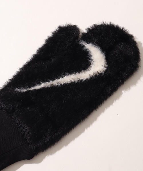 NIKE(ナイキ)の「【NIKE/ナイキ 】プラッシュ ニットミトン(手袋・メンズ・ブラック/ネイビー・XS/S)」の7枚目の写真