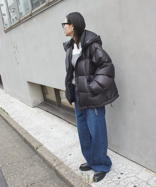 GOLDWIN（ゴールドウィン）の「別注【Goldwin/ゴールドウィン】PERTEX QUANTUM DOWN SMU GM24312（ダウンジャケット/コート・レディース・ベージュ/ブラック/チャコールグレー・SMALL/MEDIUM）」の8枚目の写真