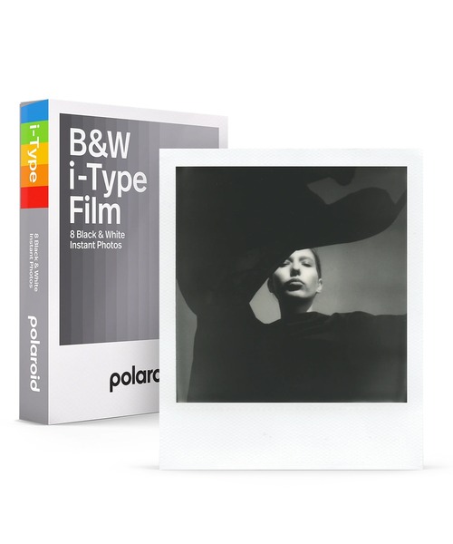 セール】Polaroid/ポラロイド フィルム B&W i-Type Film White Frame