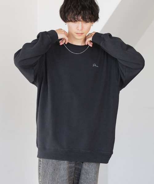 【匿名】WHOLENESS オーバーサイズスウェット | AP STUDIO OVERSIZED SCUBA-JERSEY ZIP-UP HOODIE オーバーサイズ