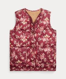 POLO RALPH LAUREN CHILDRENSWEAR（ポロ ラルフ ローレン チルドレンズウェア）の「キルテッド テディ フリース リバーシブル ベスト（ダウンベスト・キッズ）」