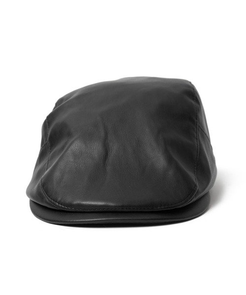 Figments（フィグメンツ）の「合皮ハンチング（ハット・レディース・ブラック・FREE）」の6枚目の写真