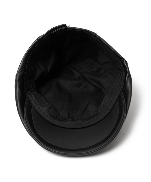 Figments（フィグメンツ）の「合皮ハンチング（ハット・レディース・ブラック・FREE）」の12枚目の写真