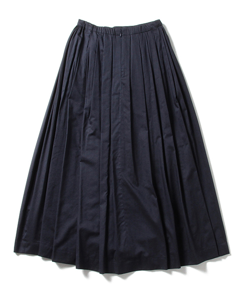 Pilgrim Surf Supply（ピルグリムサーフサプライ）の「Pilgrim Surf+Supply / GEORGIA Long Length Skirt（スカート・レディース・ベージュ/ネイビー・1）」の7枚目の写真