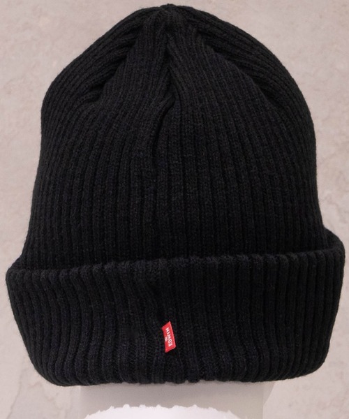 EDWIN（エドウィン）の「EDWIN ロゴ刺繍リブニットワッチ（ニットキャップ/ビーニー・メンズ・ブラック/グレー/ベージュ・フリー）」の12枚目の写真
