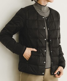 TAION CREW NECK BUTTON DOWN JACKET