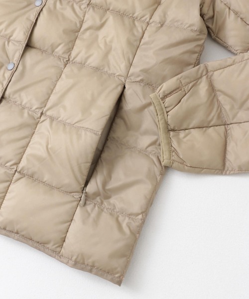 ITEMS URBANRESEARCH(アイテムズ アーバンリサーチ)の「TAION CREW NECK BUTTON DOWN JACKET(ダウンジャケット/コート・レディース・ブラック/ベージュ系その他・MEDIUM/X-LARGE/LARGE)」の10枚目の写真