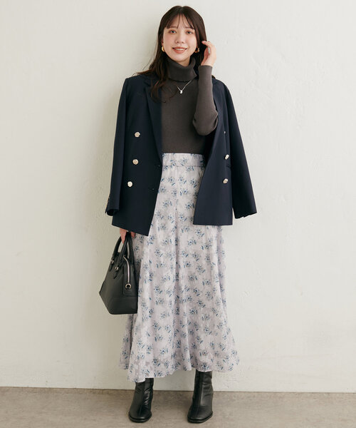 natural couture(ナチュラルクチュール)の「オパール×花柄三角マチスカート(スカート・レディース・その他3/その他2/その他1・FREE)」の22枚目の写真