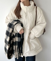 Futier land | ウエストドロストパッファー/フェイクダウン(その他アウター)