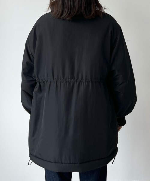 Futier land(フューティアランド)の「ウエストドロストパッファー/フェイクダウン(その他アウター・レディース・カーキ/アイボリー/ブラック・MEDIUM)」の12枚目の写真