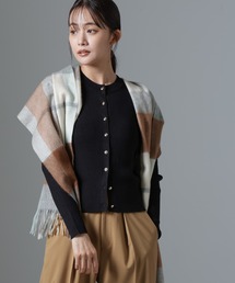 NANO universe | 椿オイル加工リブカーディガン(カーディガン/ボレロ)