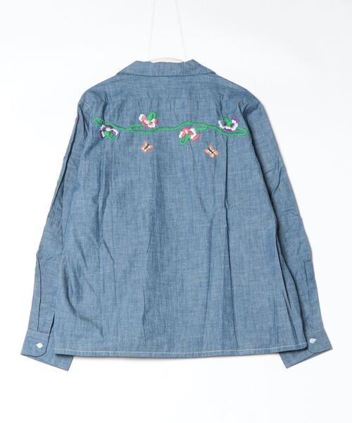 Needles（ニードルス）の「Needles/ニードルズ/WESTERN SHIRT（シャツ/ブラウス・メンズ・ブルー・M/S）」の2枚目の写真