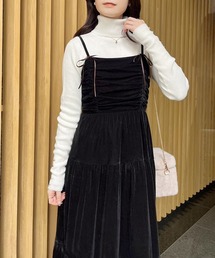 one after another NICE CLAUP（ワンアフターアナザーナイスクラップ）の「リボンティアードキャミワンピース（ワンピース・メンズ）」