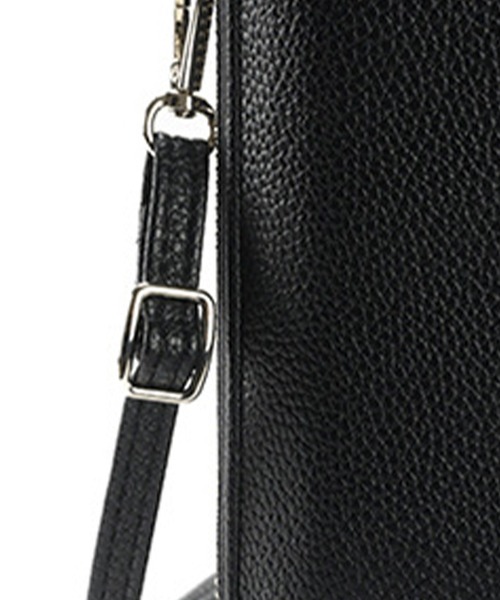 DAY CLOSET(デイ クローゼット)の「2way/カード入れ付き/合皮スマホポーチショルダーバッグ(ショルダーバッグ・レディース・ライトグレー/ブラック/ベージュ/ブルー系その他/レッド・ONE SIZE)」の10枚目の写真