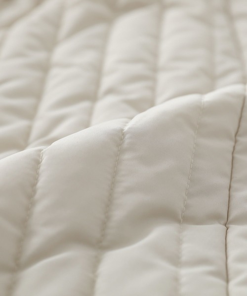 『キルティングスタンドコート』（ダウンジャケット/コート）｜n'OrLABEL（ノアールレーベル）