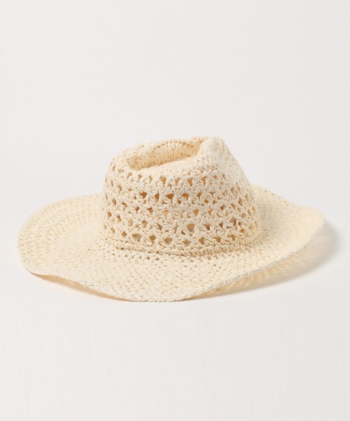 FOREVER 21(フォーエバー トゥエンティーワン)の「カラーフェドラハット2(ハット・レディース・ブラック/パープル/ホワイト系その他2/グリーン系その他・FREE)」の7枚目の写真