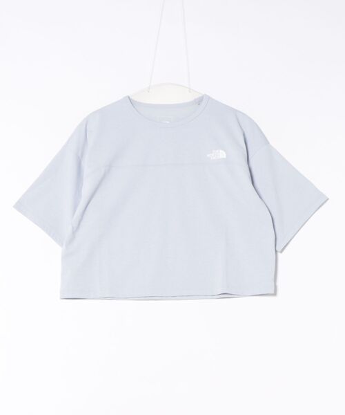 THE NORTH FACE（ザノースフェイス）の「THE NORTH FACE/ザ・ノース・フェイス シンプルロゴTシャツ NTW32597（Tシャツ/カットソー・レディース・ブラック/ホワイト/ライラック/ブルー・XL/L/M/S）」の4枚目の写真
