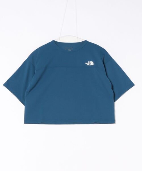 THE NORTH FACE（ザノースフェイス）の「THE NORTH FACE/ザ・ノース・フェイス シンプルロゴTシャツ NTW32597（Tシャツ/カットソー・レディース・ブラック/ホワイト/ライラック/ブルー・XL/L/M/S）」の3枚目の写真