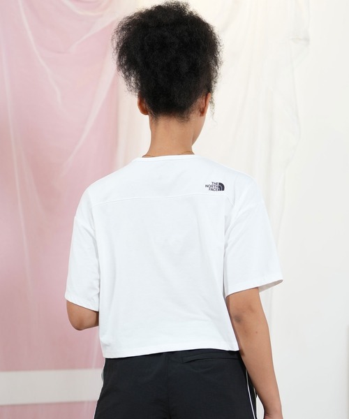THE NORTH FACE（ザノースフェイス）の「THE NORTH FACE/ザ・ノース・フェイス シンプルロゴTシャツ NTW32597（Tシャツ/カットソー・レディース・ブラック/ホワイト/ライラック/ブルー・XL/L/M/S）」の7枚目の写真