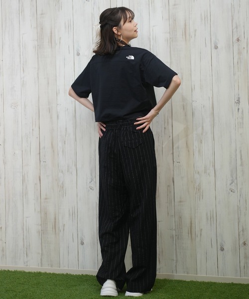 THE NORTH FACE（ザノースフェイス）の「THE NORTH FACE/ザ・ノース・フェイス シンプルロゴTシャツ NTW32597（Tシャツ/カットソー・レディース・ブラック/ホワイト/ライラック/ブルー・XL/L/M/S）」の22枚目の写真