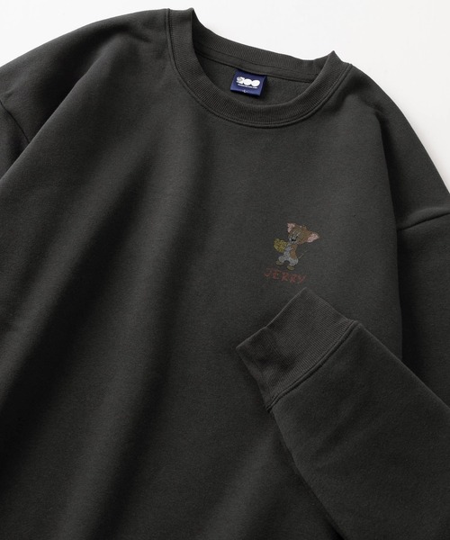 Tom&Jerry(トムアンドジェリー)の「【TOM&JERRY/トムとジェリー】ピグメント風 ロックテイスト&コラボデザイン クルーネックスウェット ビッグシルエット 裏起毛/ユニセックス(スウェット・レディース・ブラック系その他2/ブラック/ブラック系その他/ブラック系その他6/ブラック系その他4/ブラック系その他5/ブラック系その他3/ブラック系その他7・M/XL/L)」の9枚目の写真