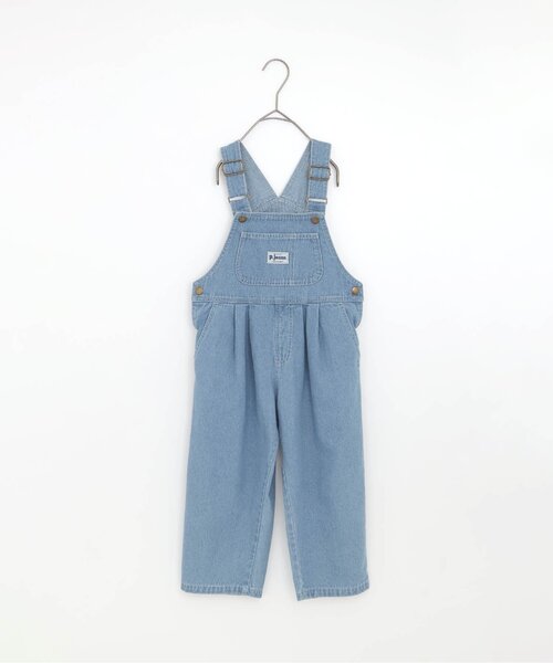 p.premier（ピードットプルミエ）の「【ジュニア対応】デニムオーバーオール（サロペット/オーバーオール・キッズ・オフホワイト/ネイビー・80/90/100/110/120/130/140）」の19枚目の写真