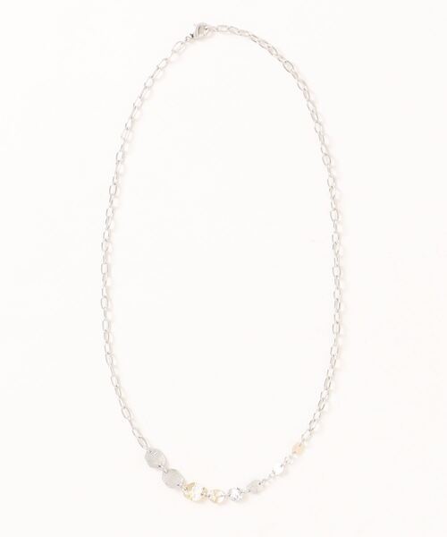 【Joli&Micare】Strach Metal Necklace 50cm（ネックレス）｜Scrap Book（スクラップブック）